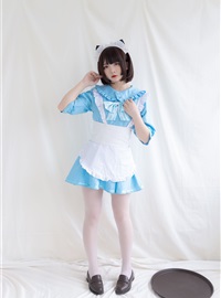 Guchuan No.060 blue kitten maid(2)